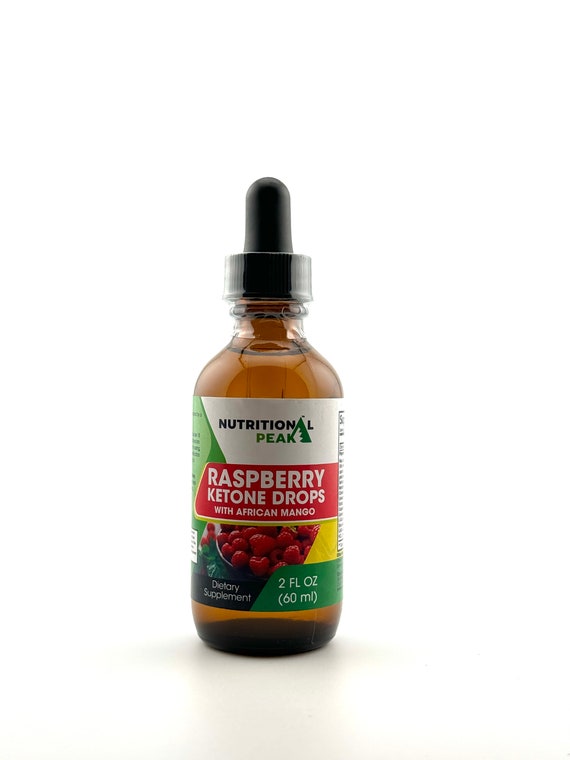 Nutritional Peak Raspberry Ketone Drops - Made from Real African Mango Extracts